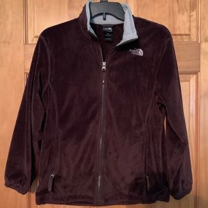 Girls Brown North Face Jacket